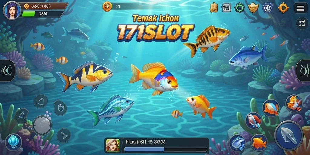 Screenshot gameplay Tembak Ikan 171SLOT yang menegangkan.