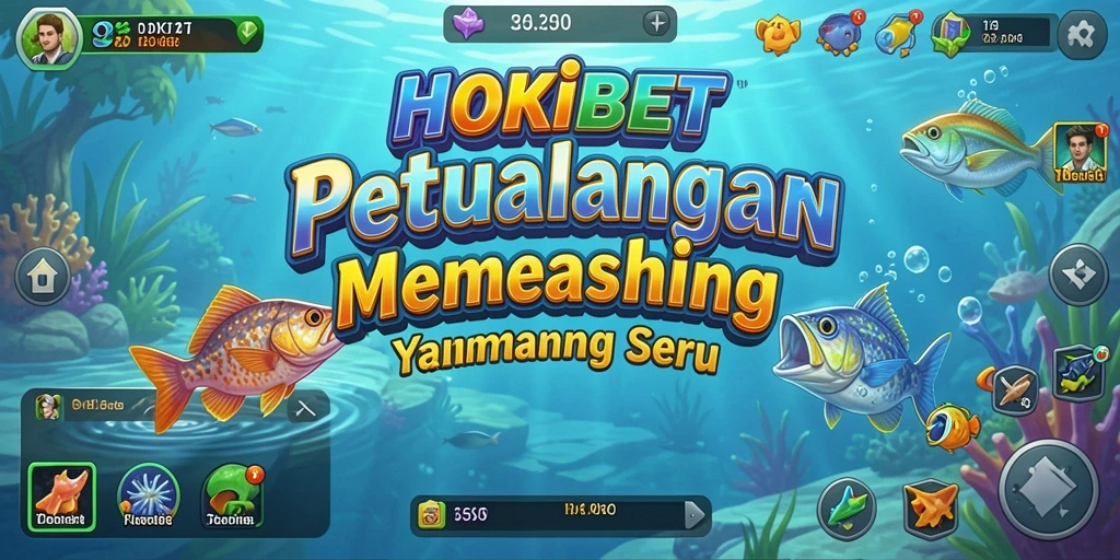 Tangkapan ikan besar dalam gameplay HOKIBET yang mendebarkan.