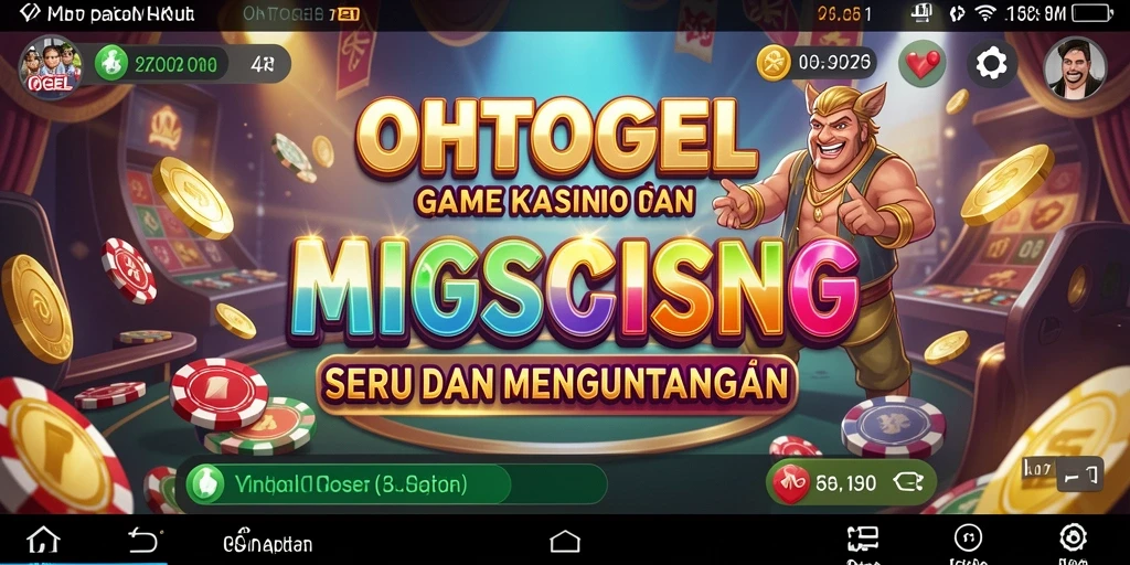 Tampilan menarik dari gameplay Kasino OHTOGEL.