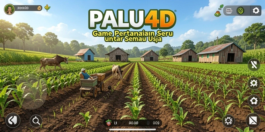 Tangkap momen seru saat bertani di PALU4D.